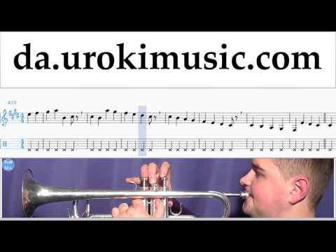 Trompetundervisning Luis Fonsi - Despacito Lektioner Sange Del#1 um-a246