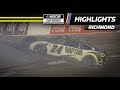 William Byron spins after contact from Christopher Bell at Richmond