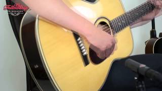 Video thumbnail for Guild Orpheum Slotted 12-Fret MH at The Fellowship of Acoustics by The Fellowship of Acoustics