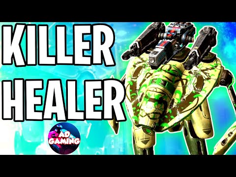 [WR] 💥 Killer Healer MENDER ATOMIZER SHREDDERS - Mk2 Maxed Gameplay | War Robots