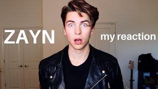 Singer Reacts to ZAYN - Rainberry (Lyric Video)