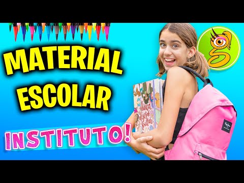 MATERIAL ESCOLAR para el INSTITUTO – ¡MI PRIMER AÑO!