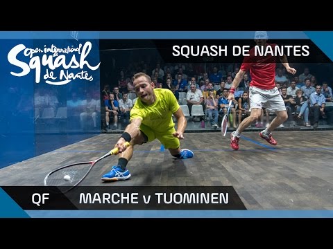 Squash: Marche v Tuominen - Squash de Nantes 2016 QF Highlights