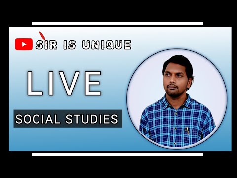 || SIR IS UNIQUE ||SOCIAL  STUDIES| 6th CLASS| LESSON 1|