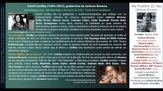My Problem is You (Jackson Browne) - Jackson Browne