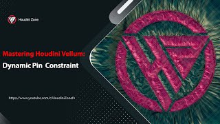 Houdini Vellum をマスターする: ダイナミックピンコンストレイントチュートリアル