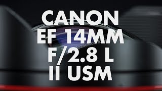 Video thumbnail for Lens Data - Canon EF 14mm f/2.8 L II USM Review by LENS DATA