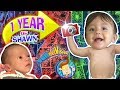 1 YEAR OF SHAWN! One Picture Daily Vlog 🎁 Baby's First Birthday FUNnel Vision Learning Candles