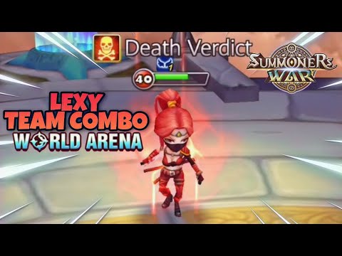 Lexy Team Combo in World Arena - Summoners War
