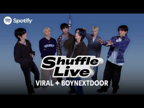 BOYNEXTDOOR(보이넥스트도어) 'VIRAL' Shuffle Live | 스포티파이 K-Pop ON! RECORD