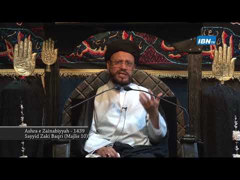 10 Majlis Sayyid Zaki Baqri   Safar 1439