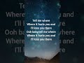 Tevin Campbell-Tell me where(lyrics)