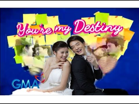 You're My Destiny❤️ GMA-7 OST "Because You Loved Me" Daniel Briones (MV with lyrics)