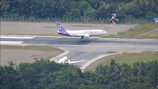 preview picture of video 'Pesawat Cardig Air Landing di Bandara Sentani Jayapura Papua'