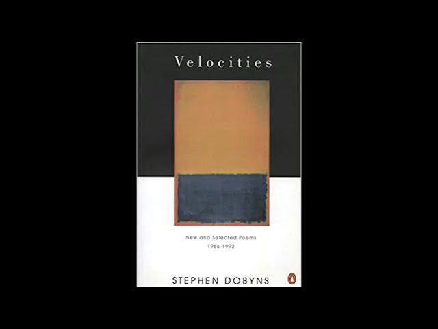 Vídeo relacionado con Velocities: New and Selected Poems 1966-1992 (Penguin Poets)