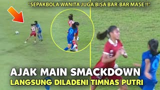 Download lagu TIMNAS PUTRI JUGA BISA BAR-BAR BOS👊 Moment Emosi Claudia Scheunemann Saat Dikasari Pemain Thailand mp3