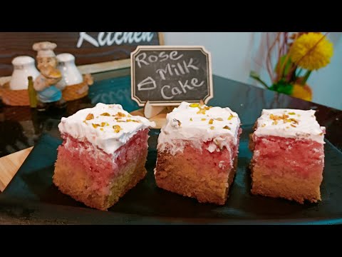Rose Milk Cake | Eggless Cake | No Oven | Manasi's Kitchen