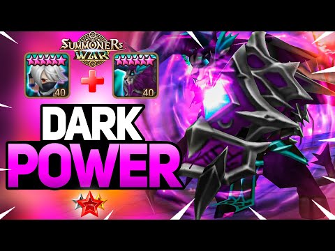 Two CRAZY DARK Damage Dealers in One Team - Summoners War