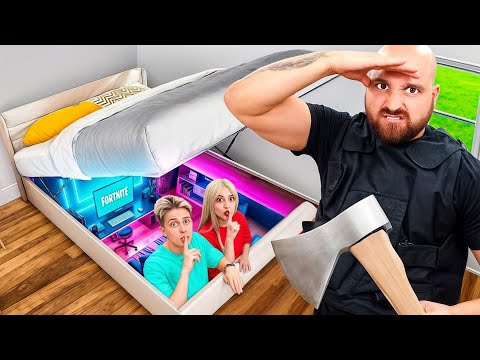 I Built 3 SECRET Rooms You'd Never Find!