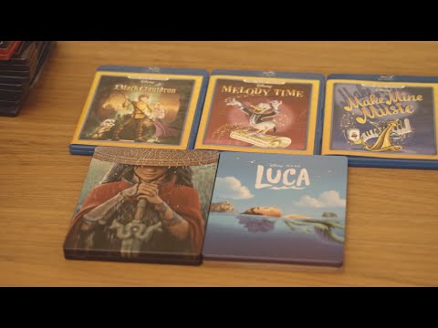 Biggest and now complete DISNEY PIXAR Blu Ray Collection UPDATE 2021, RAYA AND THE LAST DRAGON, LUCA