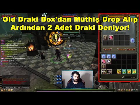 IVANNgarroth - Old Draki Box'dan Müthiş Drop Alıp Ardından 2 Adet Draki Deniyor! | Knight Online