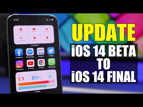 How To UPDATE From iOS 14 Beta To Final iOS 14 ( NO Computer )