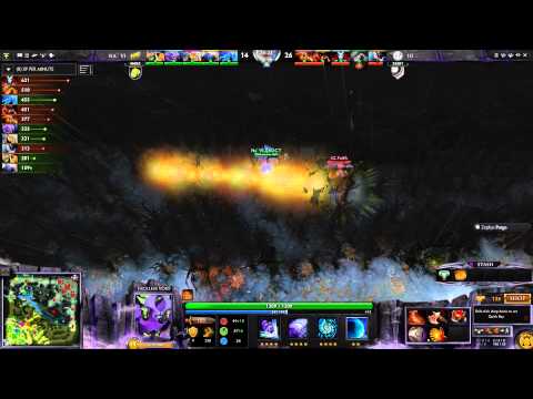 Dota 2 TI4 Group Stages - Chuan's arrow against Xboct