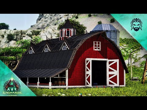Finally Building My Gigantic Breeding Barn | ARK: Ragnarok [E20]