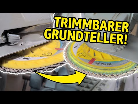 Hält EXTRA LANGE! - Der TRIMMBARE Schleifmopteller - SMT 975 Special | Klingspor