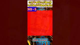 IPL 2023 - CSK Purchase Players In Mini Auction | CSK Buy Players List #shorts #trending #viral