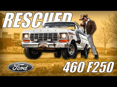 ABANDONED Ford F250 Resuced! 460 Big Block Pick Up Truck - TheCraig909 Patina!