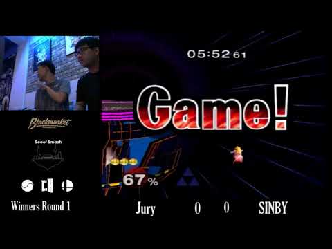 Blackout 3 Melee - Winners Round 1 - Sinby (Ganondorf) vs Jury (Peach)