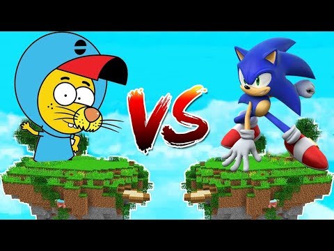 KRAL ŞAKİR ADASI VS SONİC ADASI! 😱 - Minecraft