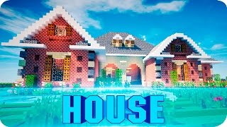 Minecraft - Beautiful Suburban House Walktrough - Map w/ Download