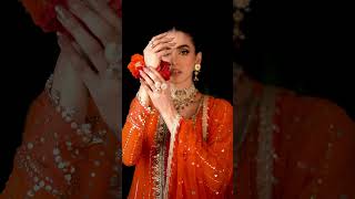 Hand Embroidered Pure Chiffon Suit - Video 2