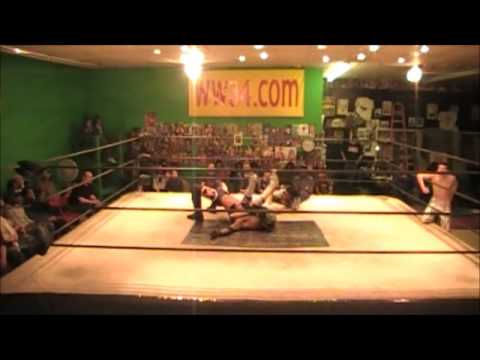 WWA4 TRIPLE THREAT K9 vs Skeletal vs Axel Ross