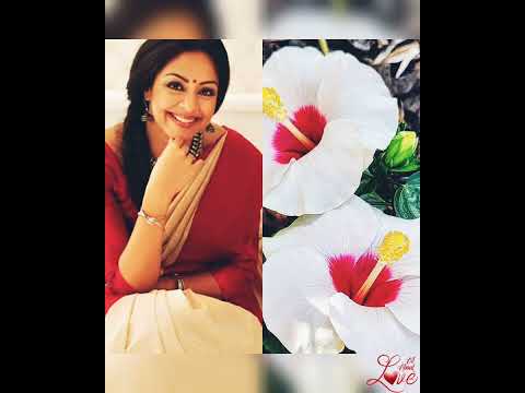 Jyothika Vs flowers  💫💕