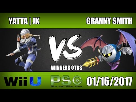 Yatta | JK (Sheik/Bayonetta) vs Granny Smith (Meta Knight) - Wii U Winners Quarters - S4M