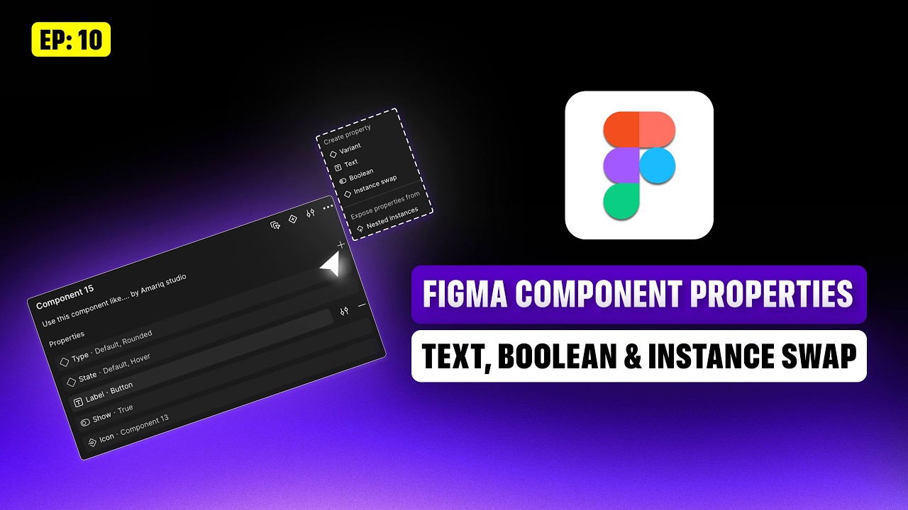 This Is How Pros Build Reusable Components in Figma (EP10)