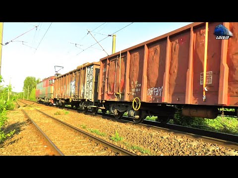 LE5100KW 400473-1 & Marfar CFR MARFĂ Freight Train in Beclean pe Someș - 12 May 2022