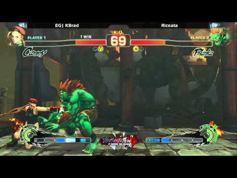 Toryuken 3 Day 2 - SSF4AE2012 - EG| KBrad vs Riceata