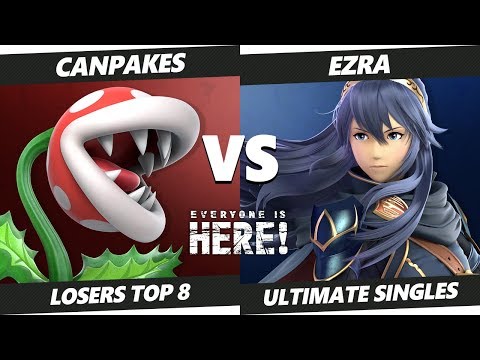 Ultimate Sub Tournament - CanPakes (Plant)  Vs. Ezra (Lucina) - Everyone Is Here 4 Losers Top 8