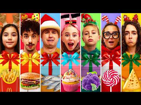 MANGIAMO SOLO CIBO DEL COLORE DEL NOSTRO REGALO DI NATALE CON GIORGIA E TUTTI I NOSTRI AMICI!