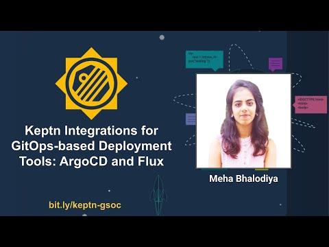 Keptn mid-term GSoC Demos - Integrations for GitOps-based Deployment Tools: ArgoCD and Flux