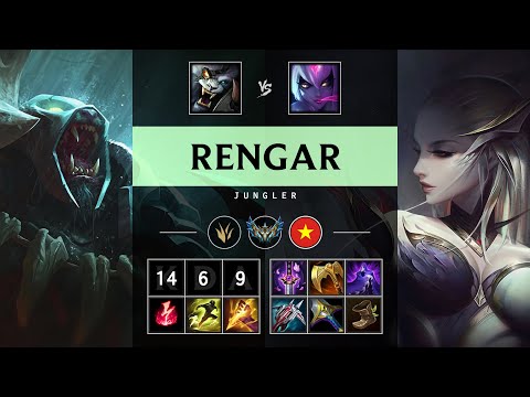 Rengar Jungle vs Evelynn - VN Challenger Patch 25.12