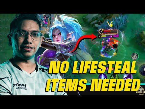 Free Lifesteal Buff on Karina | Karina Gameplay | MLBB