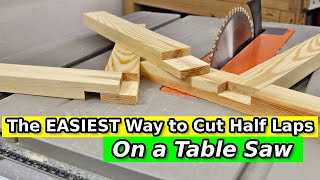 I Wish I Knew These Table Saw Half Lap Joinery Tricks Years Ago…