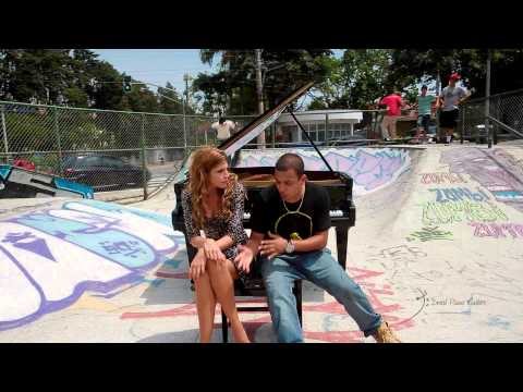 Tribos - Juliana D'Agostini and Projota perform Pay attention or Rachmaninov for Rappers.