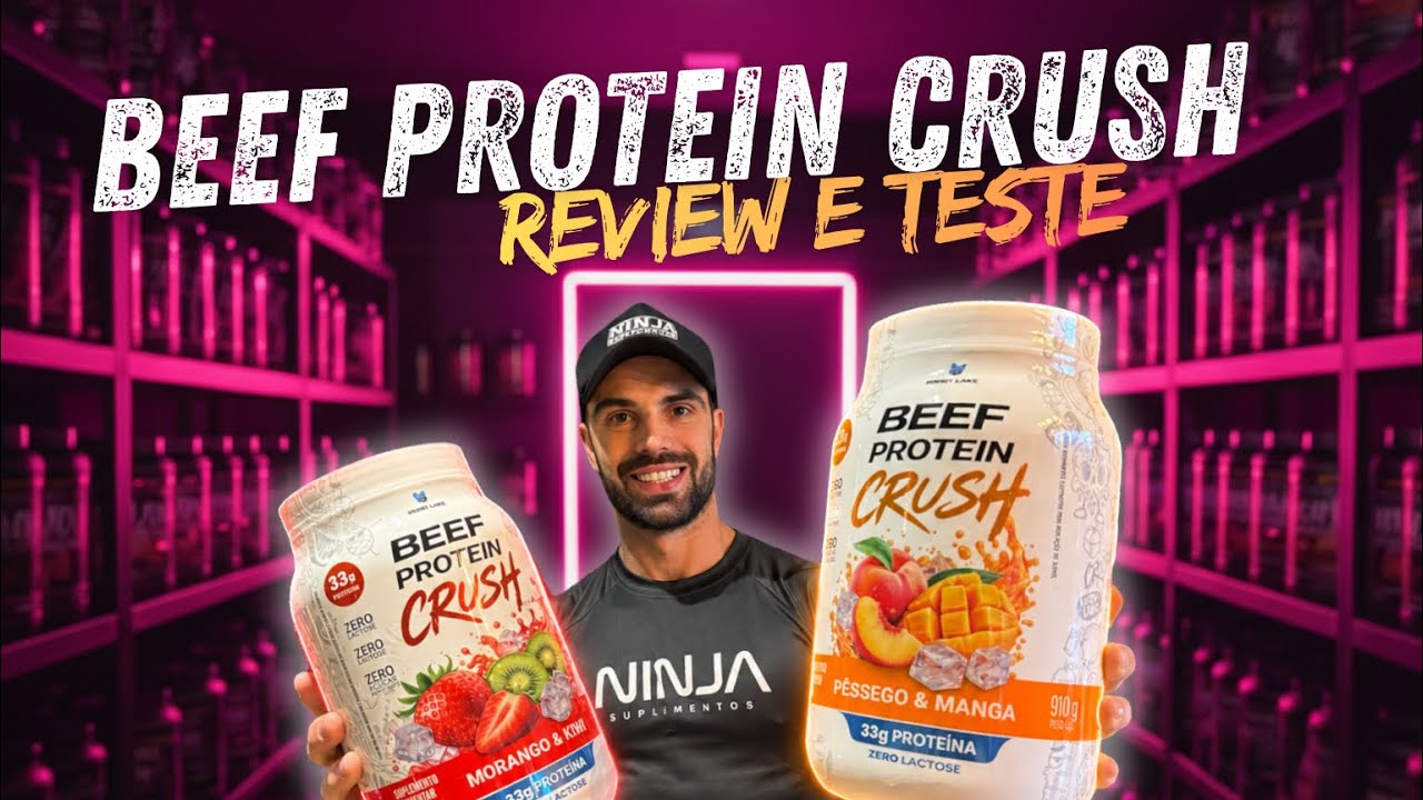Miniatura da avaliação em vídeo de Suplemento True Beef Protein Double Chocolate Dream 840g