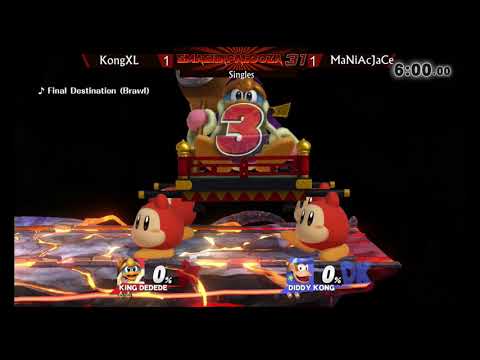 SmashaPalooza 31: Losers Finals - KongXL (King Dedede) vs MaNiAcJaCe (Ryu, Diddy Kong)